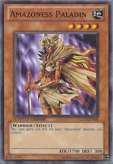 Amazoness Paladin [GLD3-EN004] Common - POKÉ JEUX