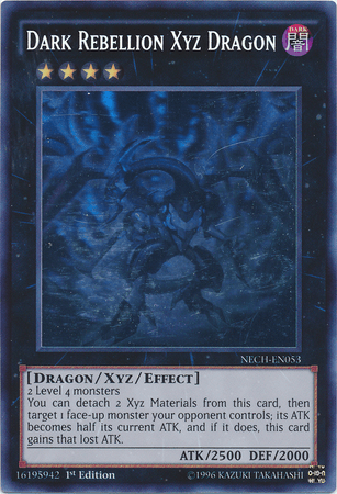 Dark Rebellion Xyz Dragon [NECH-EN053] Ghost Rare - POKÉ JEUX