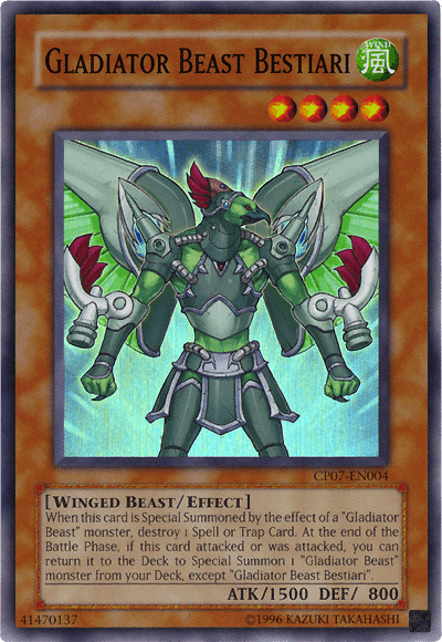 Gladiator Beast Bestiari [CP07-EN004] Super Rare - POKÉ JEUX