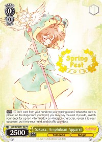 Sakura: Amphibian Apparel (CCS/BSF2019-02 PR) (Spring Fest 2019) [Bushiroad Event Cards]