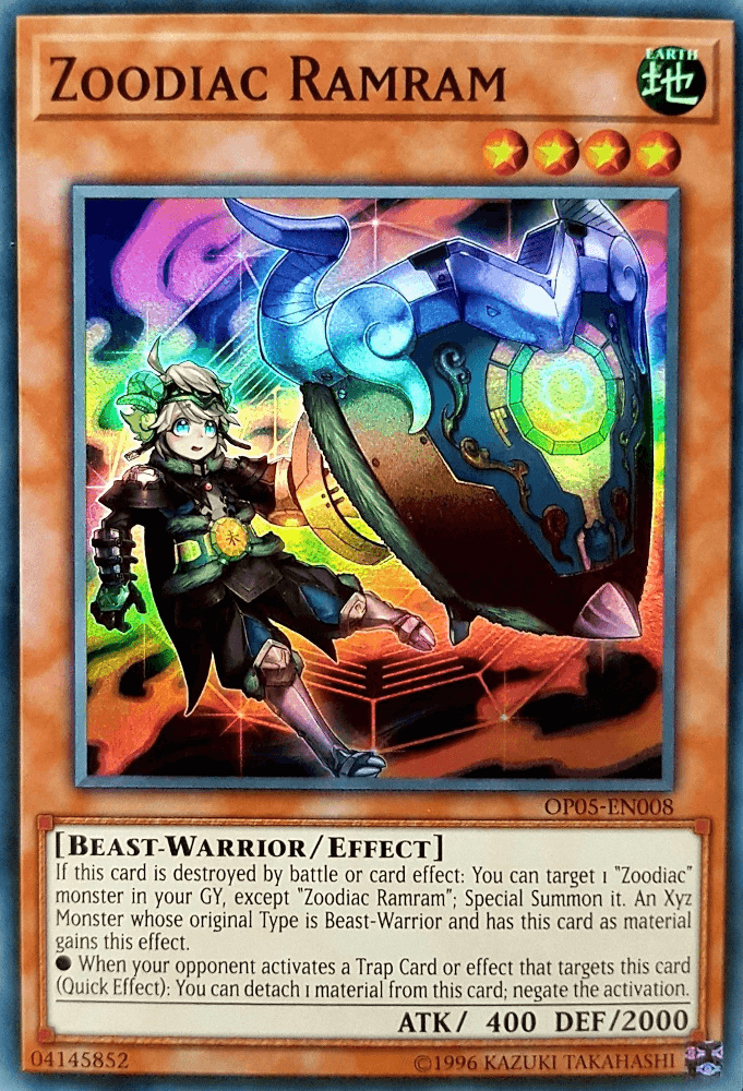 Zoodiac Ramram [OP05-EN008] Super Rare - POKÉ JEUX