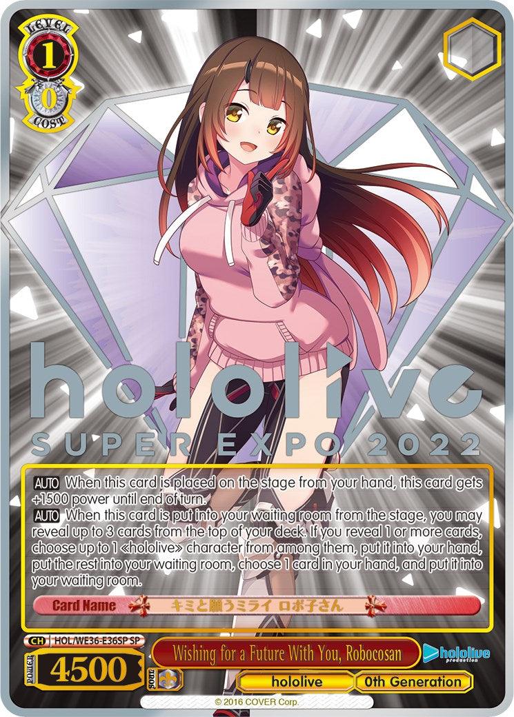 Wishing for a Future With You, Robocosan (Foil) [hololive production Premium Booster] - POKÉ JEUX