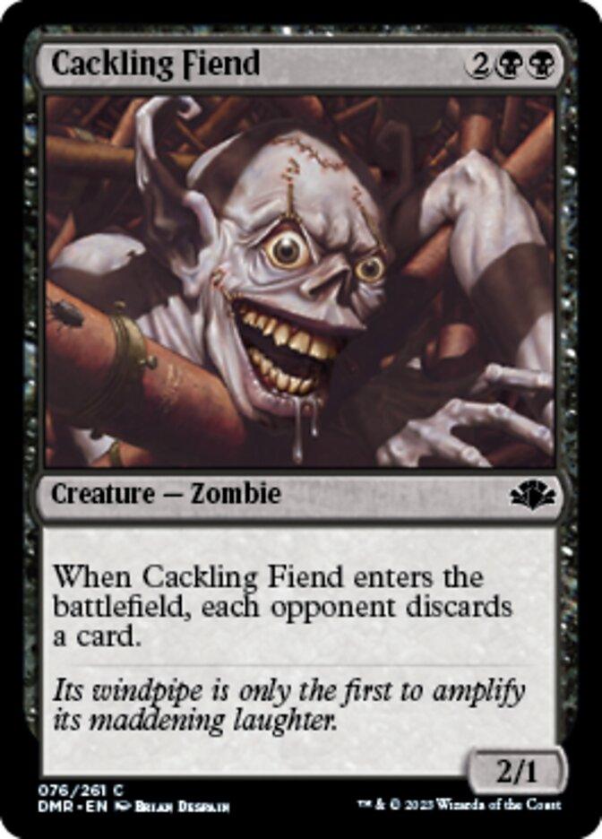 Cackling Fiend [Dominaria Remastered] - POKÉ JEUX