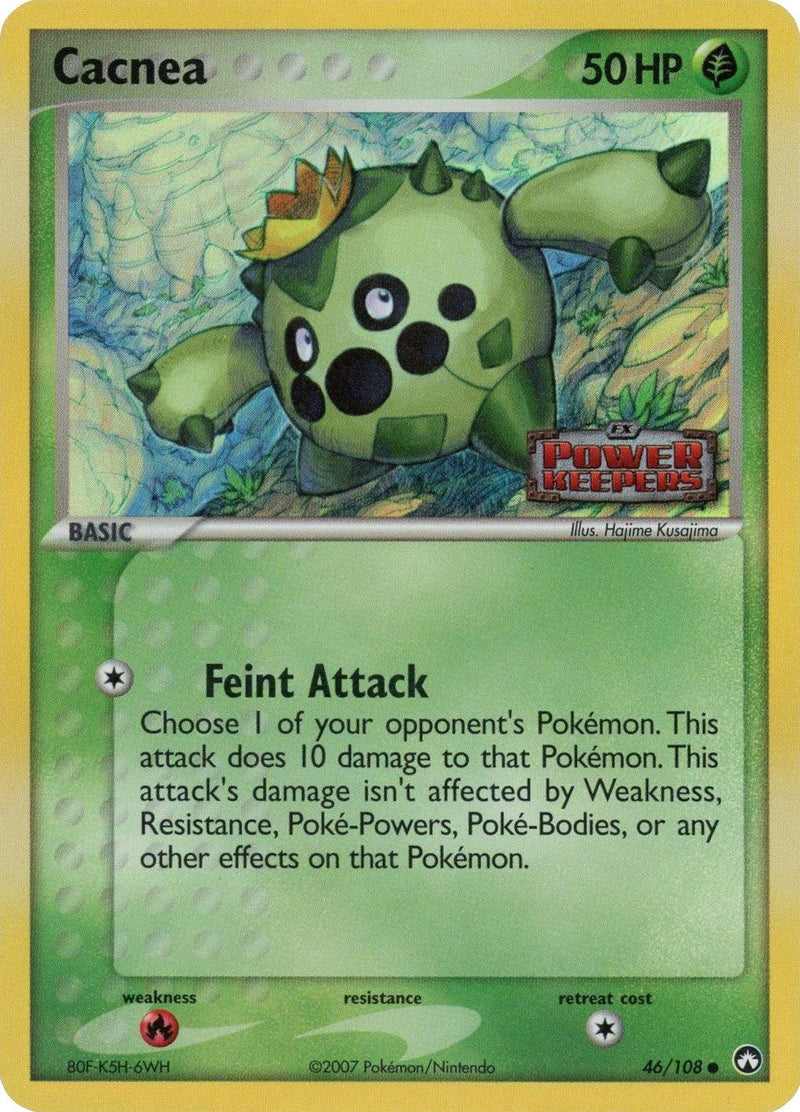 Cacnea (46/108) (Stamped) [EX: Power Keepers] - POKÉ JEUX