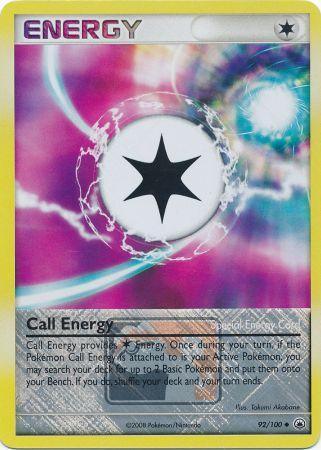 Call Energy (92/100) (League Promo) [Diamond & Pearl: Majestic Dawn] - POKÉ JEUX