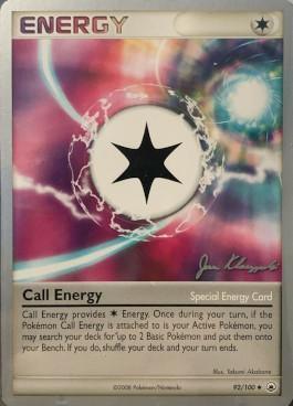 Call Energy (92/100) (Psychic Lock - Jason Klaczynski) [World Championships 2008] - POKÉ JEUX