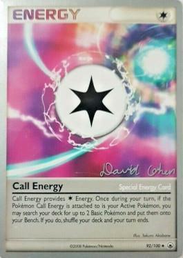 Call Energy (92/100) (Stallgon - David Cohen) [World Championships 2009] - POKÉ JEUX