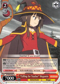 "Calling for Teacher" Megumin (KS/W49-E051 U) [KonoSuba] - POKÉ JEUX