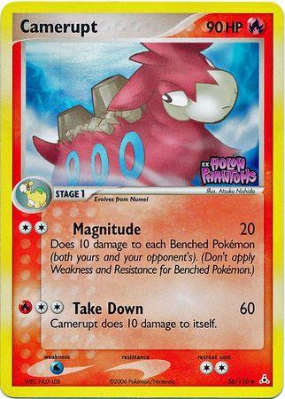 Camerupt (36/110) (Stamped) [EX: Holon Phantoms] - POKÉ JEUX