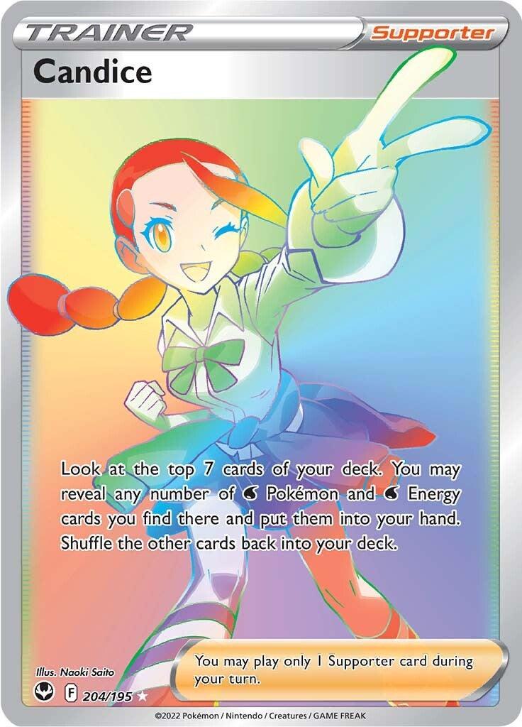 Candice (204/195) [Sword & Shield: Silver Tempest] - POKÉ JEUX