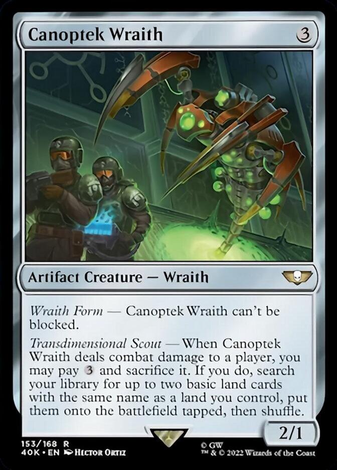 Canoptek Wraith (Surge Foil) [Warhammer 40,000] - POKÉ JEUX