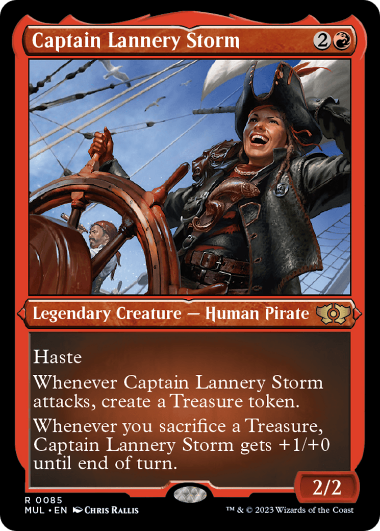 Captain Lannery Storm (Foil Etched) [Multiverse Legends] - POKÉ JEUX