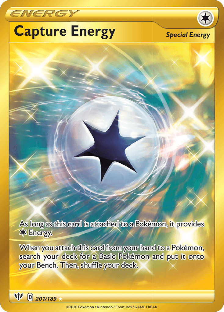 Capture Energy (201/189) [Sword & Shield: Darkness Ablaze] - POKÉ JEUX