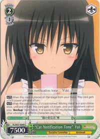 "Cat Notification Tone" Yui (TL/W37-E049 C) [To Loveru Darkness 2nd] - POKÉ JEUX