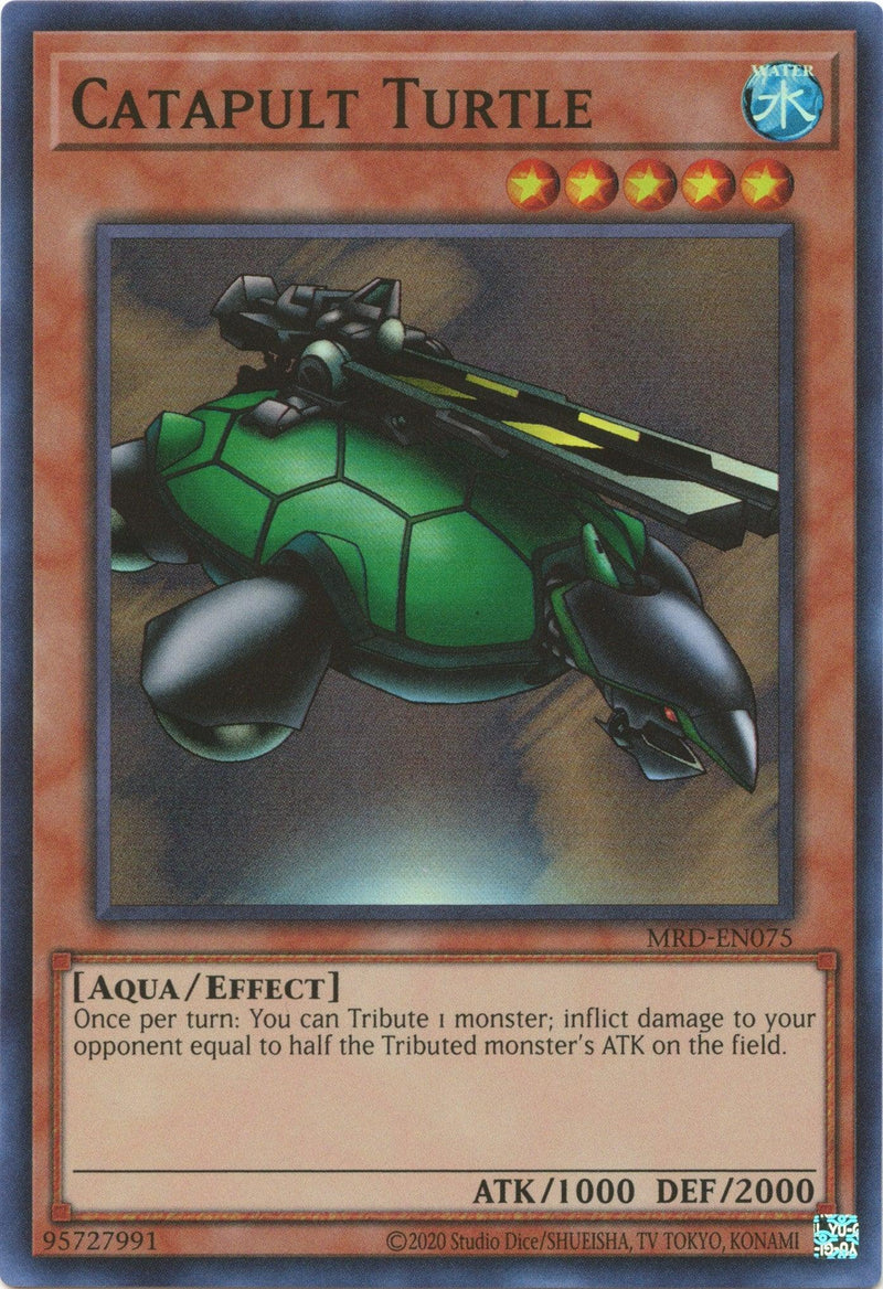 Catapult Turtle (25th Anniversary) [MRD-EN075] Super Rare - POKÉ JEUX