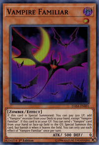 Vampire Familiar [DASA-EN001] Super Rare - POKÉ JEUX