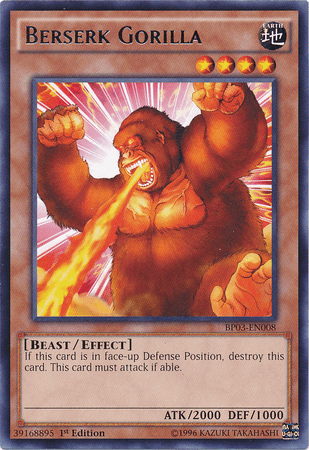 Berserk Gorilla [BP03-EN008] Rare - POKÉ JEUX