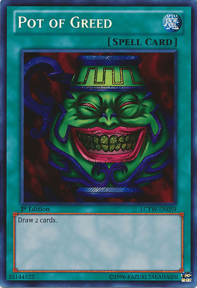 Pot of Greed [LCYW-EN059] Secret Rare - POKÉ JEUX