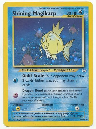 Shining Magikarp (66/64) [Neo Revelation Unlimited]