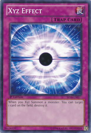 Xyz Effect [SP14-EN037] Starfoil Rare - POKÉ JEUX