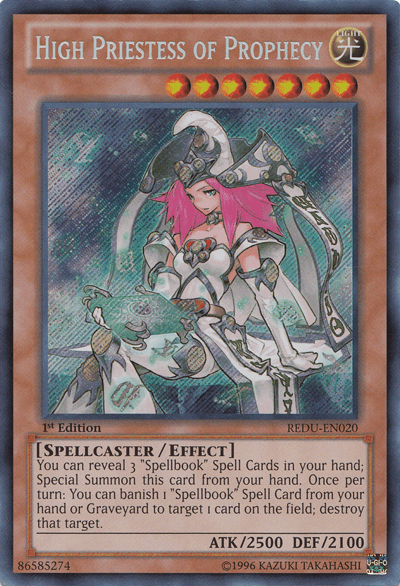 High Priestess of Prophecy [REDU-EN020] Secret Rare - POKÉ JEUX