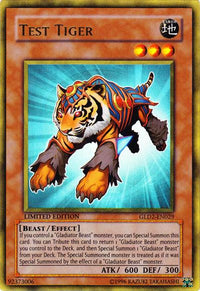 Test Tiger [GLD2-EN029] Ultra Rare - POKÉ JEUX