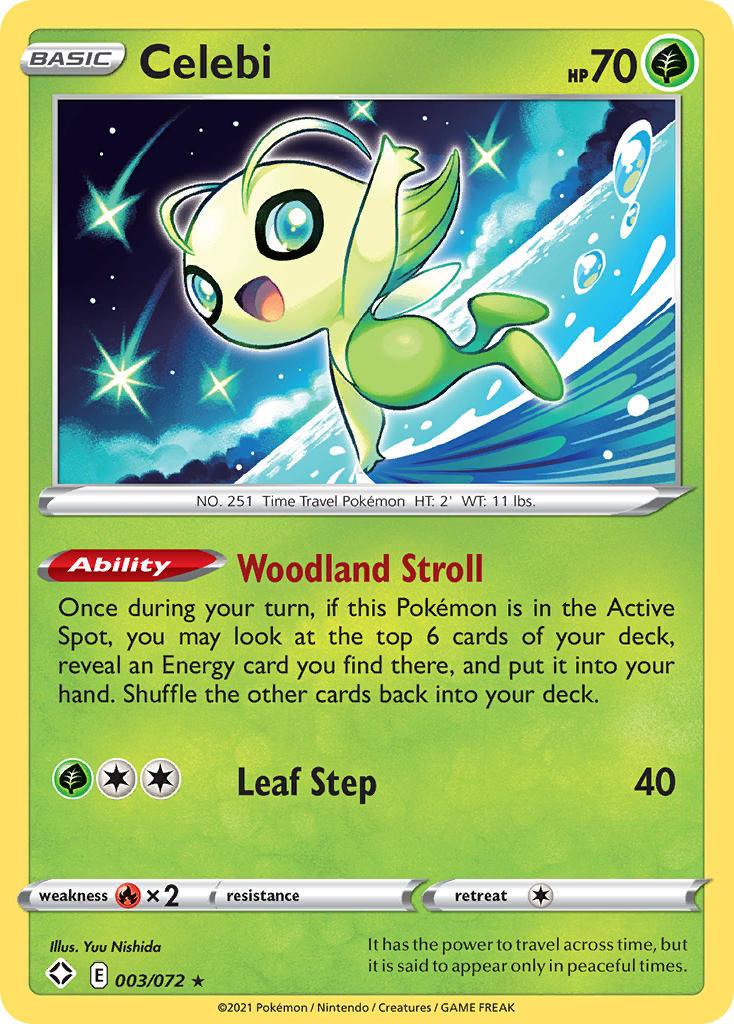 Celebi (003/072) [Sword & Shield: Shining Fates] - POKÉ JEUX