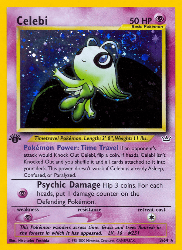 Celebi (3/64) [Neo Revelation 1st Edition] - POKÉ JEUX