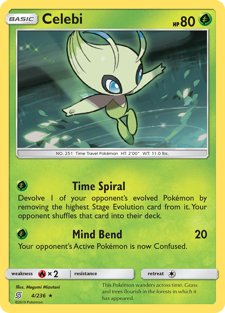 Celebi (4/236) [Sun & Moon: Unified Minds] - POKÉ JEUX