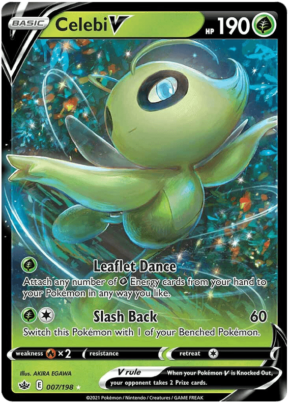 Celebi V (007/198) [Sword & Shield: Chilling Reign] - POKÉ JEUX