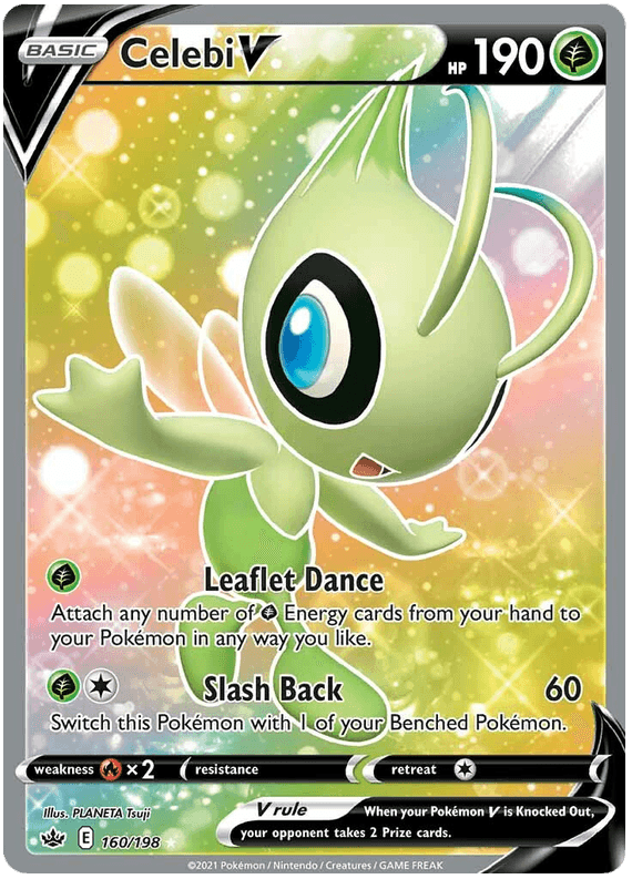 Celebi V (160/198) [Sword & Shield: Chilling Reign] - POKÉ JEUX