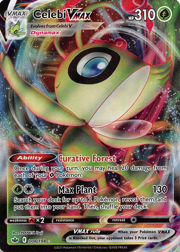 Celebi VMAX (008/198) [Sword & Shield: Chilling Reign] - POKÉ JEUX