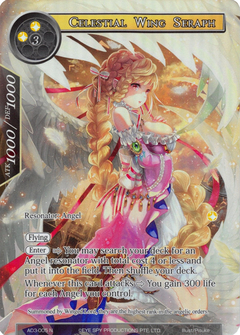 Celestial Wing Seraph (Full Art) (AO3-005) [Alice Origin III] - POKÉ JEUX