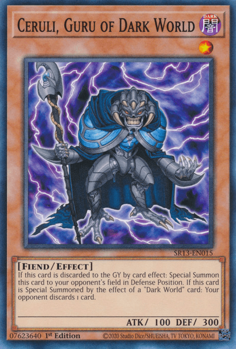 Ceruli, Guru of Dark World [SR13-EN015] Common - POKÉ JEUX