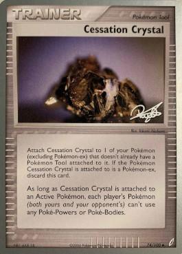 Cessation Crystal (74/100) (Bliss Control - Paul Atanassov) [World Championships 2008] - POKÉ JEUX