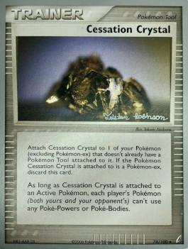 Cessation Crystal (74/100) (Intimidation - Tristan Robinson) [World Championships 2008] - POKÉ JEUX