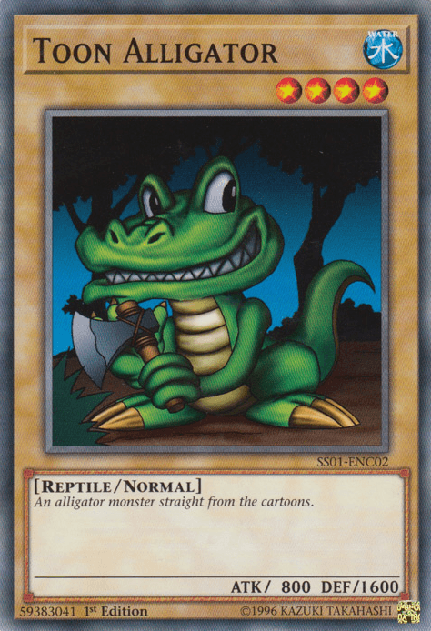 Toon Alligator [SS01-ENC02] Common - POKÉ JEUX