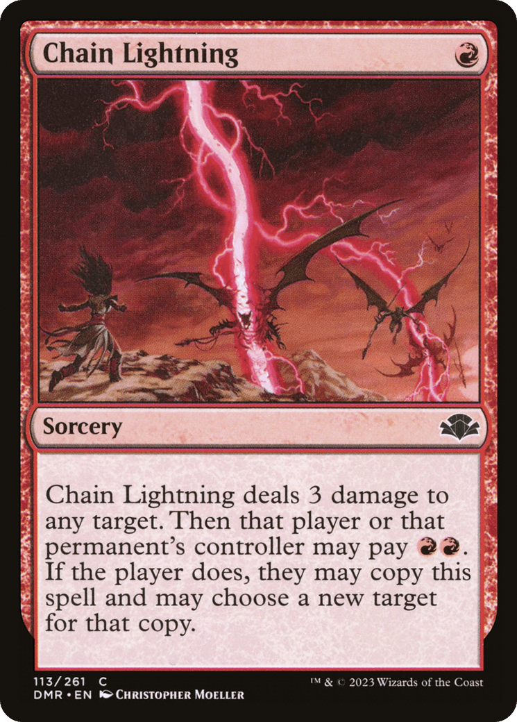 Chain Lightning [Dominaria Remastered] - POKÉ JEUX