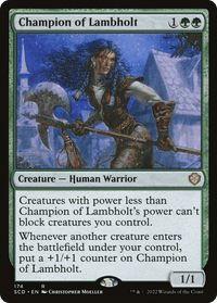 Champion of Lambholt [Starter Commander Decks] - POKÉ JEUX