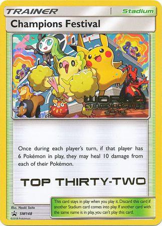 Champions Festival (SM148) (2018 Top Thirty Two) [Sun & Moon: Black Star Promos] - POKÉ JEUX