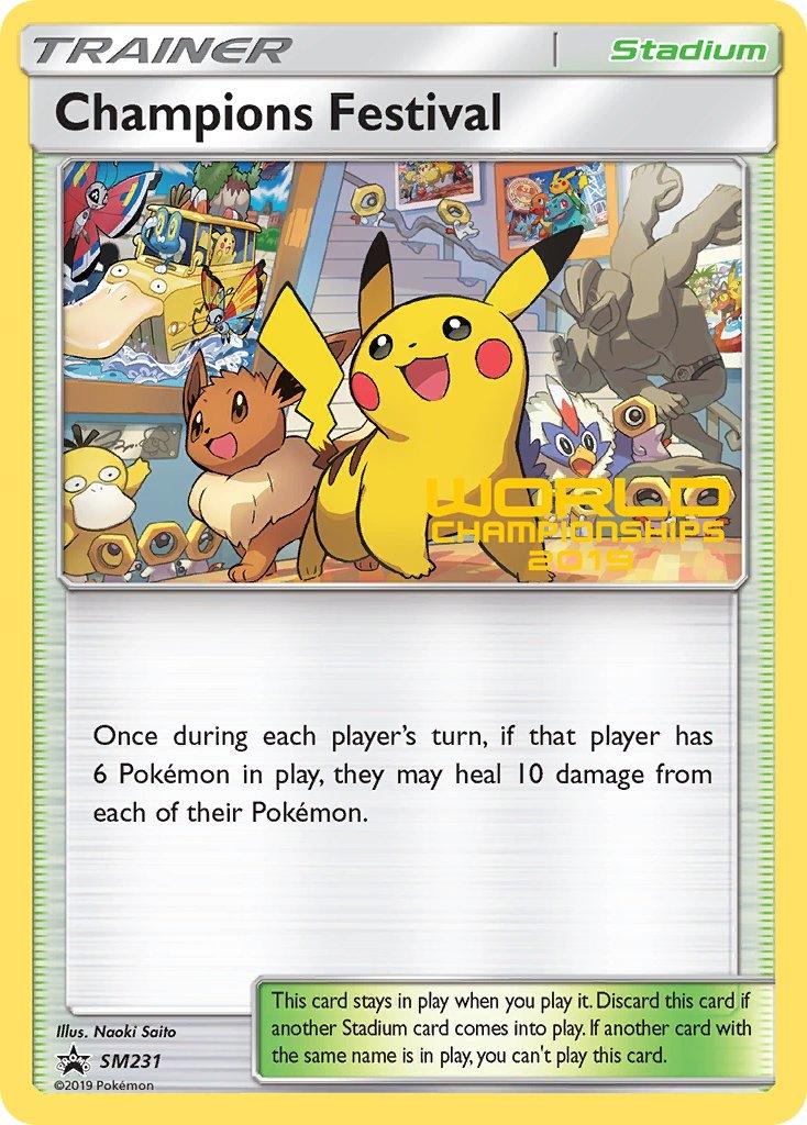 Champions Festival (SM231) (Top Thirty Two 2019) [Sun & Moon: Black Star Promos] - POKÉ JEUX