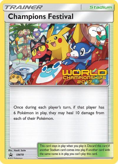 Champions Festival (SM78) (2017) [Sun & Moon: Black Star Promos] - POKÉ JEUX