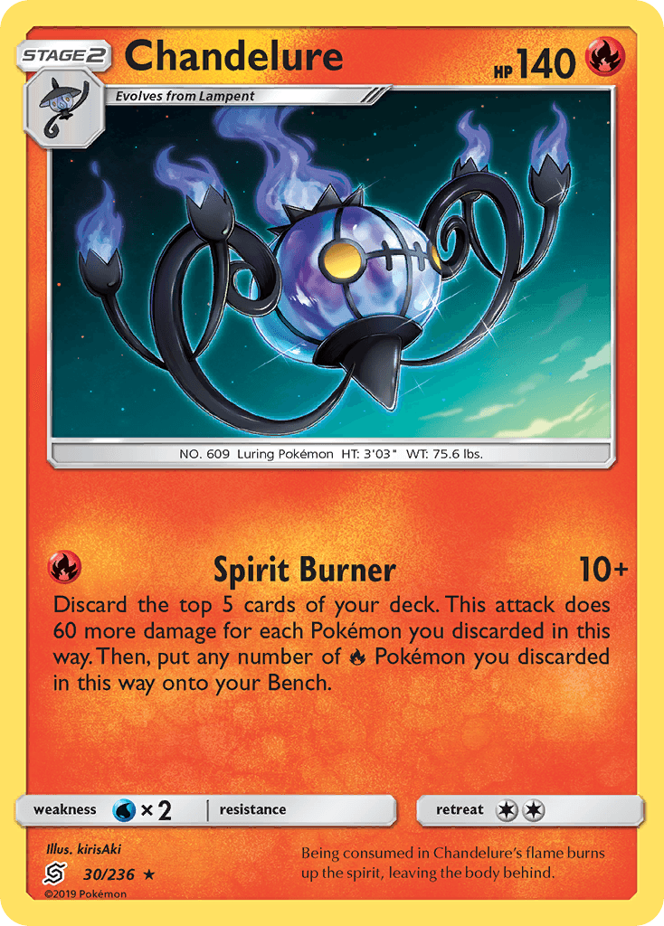 Chandelure (30/236) [Sun & Moon: Unified Minds] - POKÉ JEUX