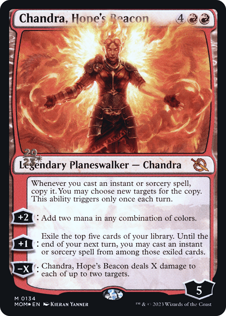 Chandra, Hope's Beacon [March of the Machine Prerelease Promos] - POKÉ JEUX