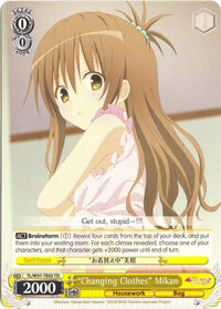 "Changing Clothes" Mikan (TL/W37-TE02 TD) [To Loveru Darkness 2nd] - POKÉ JEUX