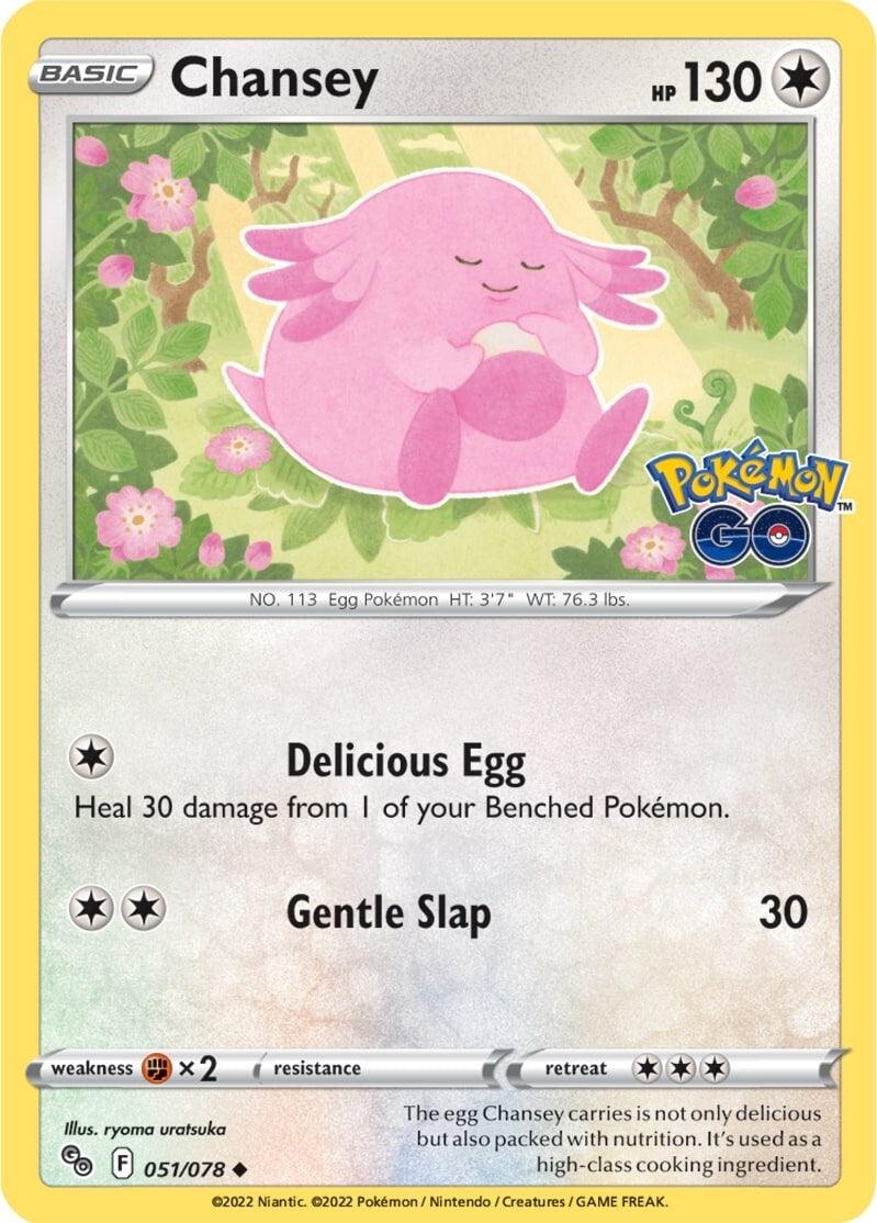 Chansey (051/078) [Pokémon GO] - POKÉ JEUX