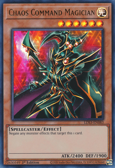 Chaos Command Magician [LDS3-EN083] Ultra Rare - POKÉ JEUX