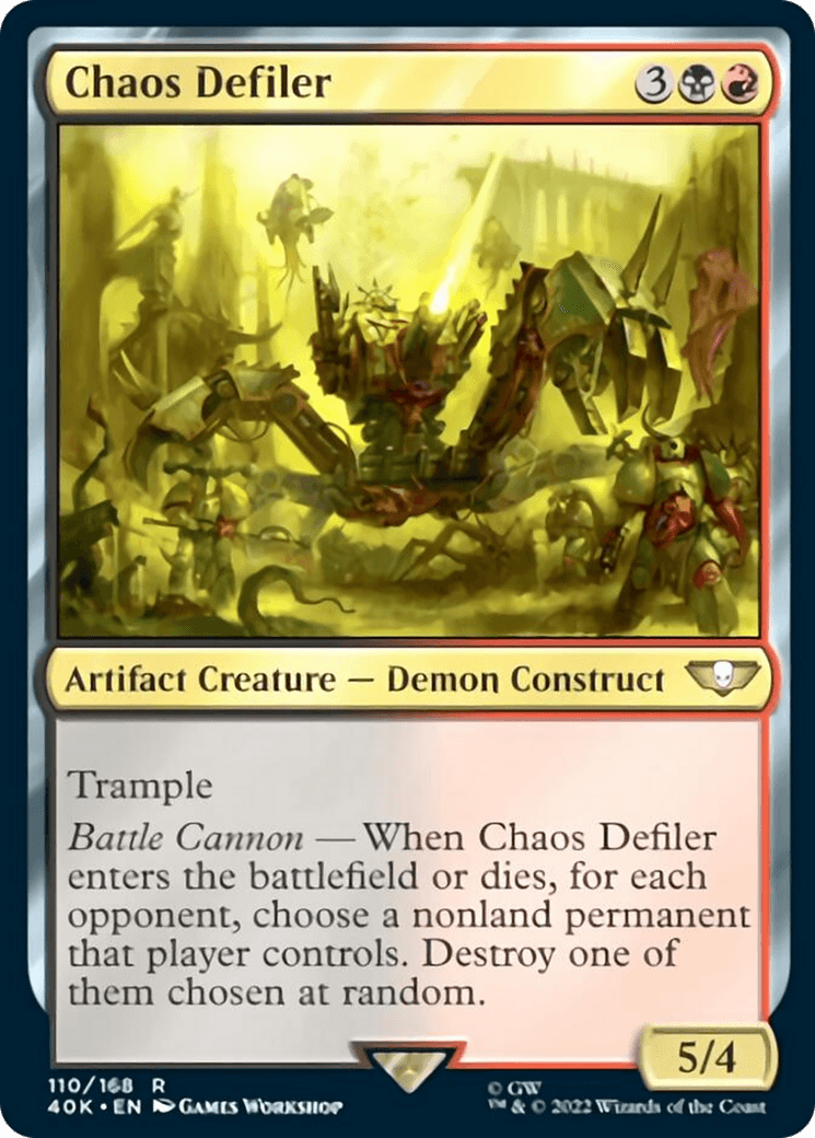 Chaos Defiler (Surge Foil) [Warhammer 40,000] - POKÉ JEUX