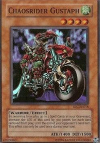 Chaosrider Gustaph [IOC-EN018] Super Rare - POKÉ JEUX