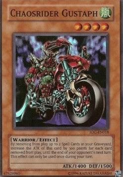 Chaosrider Gustaph [IOC-EN018] Super Rare - POKÉ JEUX